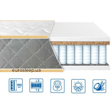 Матрац ортопедичний Eurosleep ULTRA "2 В 1"