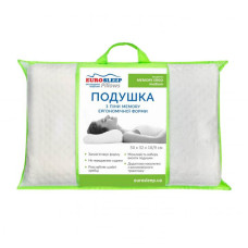 Подушка ортопедична Eurosleep MEMORY ERGO medium 50х32х10/9см