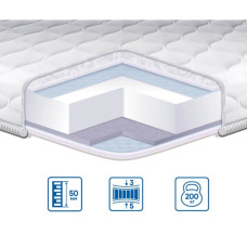 Топпер матрац Eurosleep DUAL жаккард